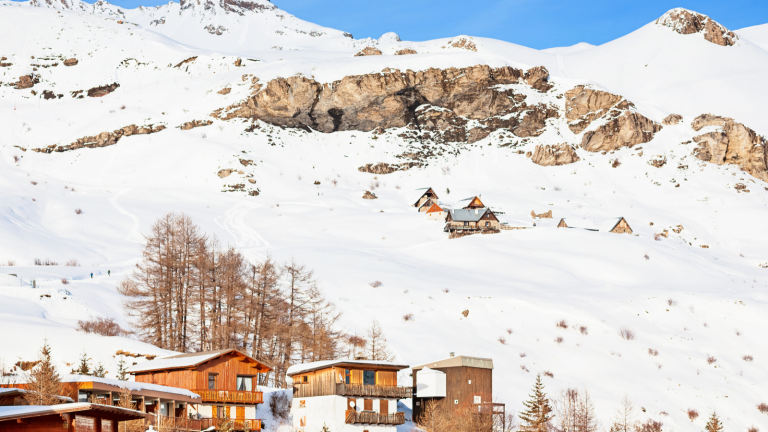 The unique origin of the ski resort Orcieres-Merlette